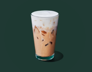 Iced Caramel Apple Cream Latte