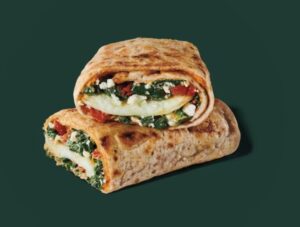 Spinach, Feta & Egg White Wrap