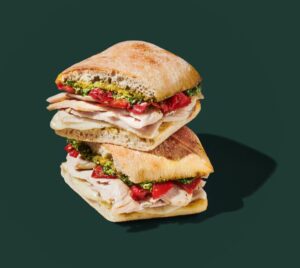 Turkey, Provolone & Pesto on Ciabatta